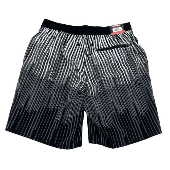 Kirkland | Men's Swim Shorts | Grey & Black | Various Sizes - Picture 2 of 3
